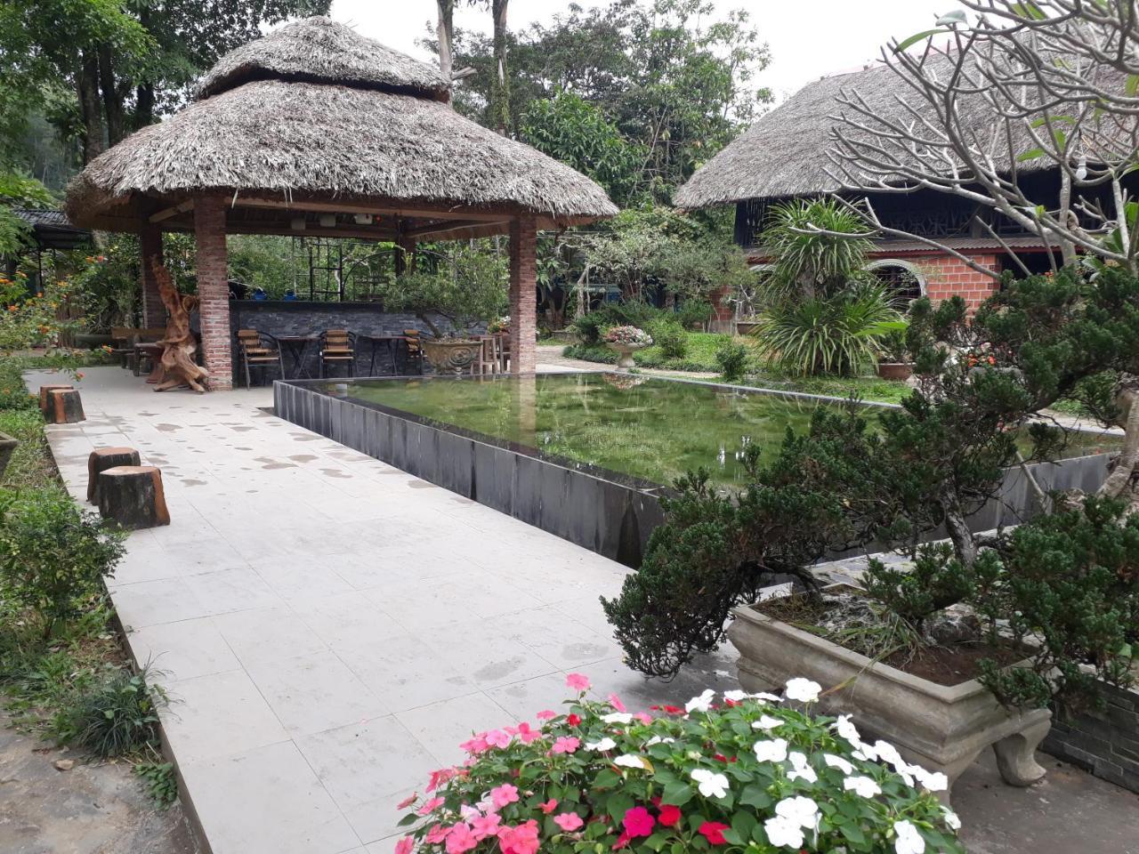 Farmstay O A Phao - Km37 Ham Yen Tuyên Quang Kültér fotó